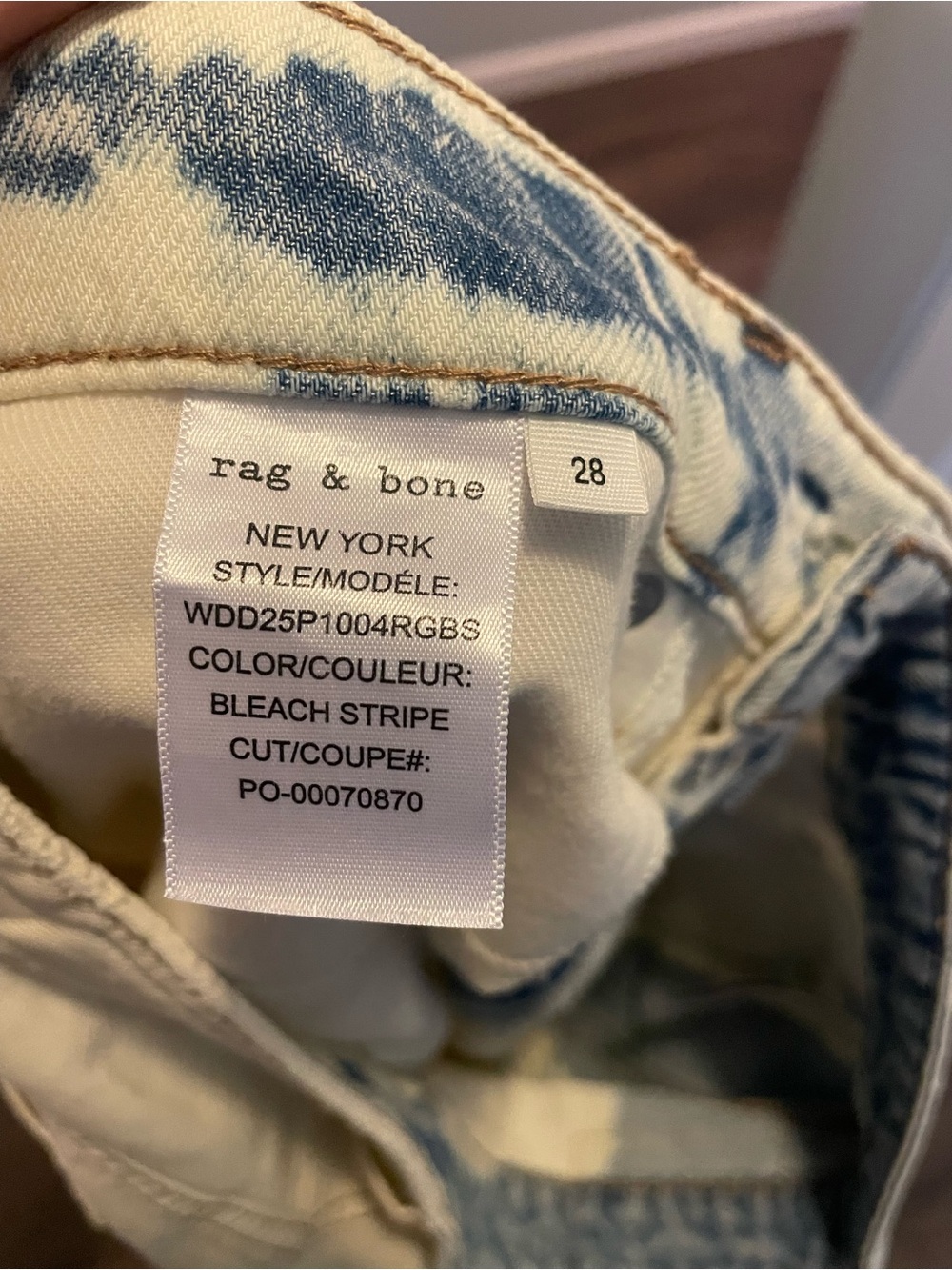 Rag & Bone Featherweight Logan Wide-Leg Jeans size 28 - Picture 8 of 11